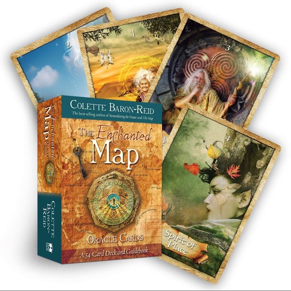 The Enchanted Map oracle cards and guidebook set. - Picture 2 of 8